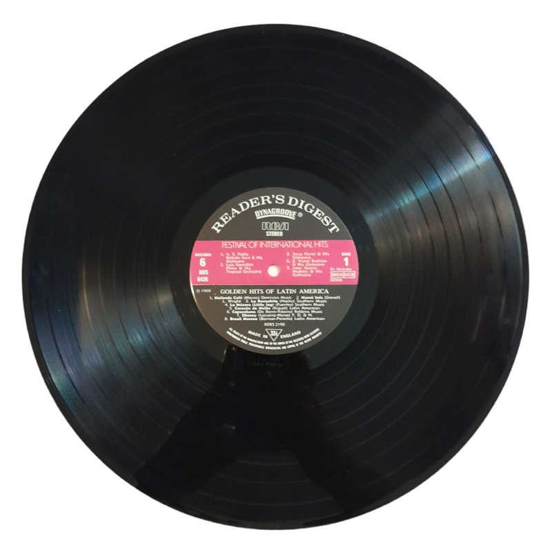 1969 Various - Golden Hits Of Latin America 6 - Vinyl, 7`, 33 RPM - Jazz, Latin - Very Good Plus -Wi