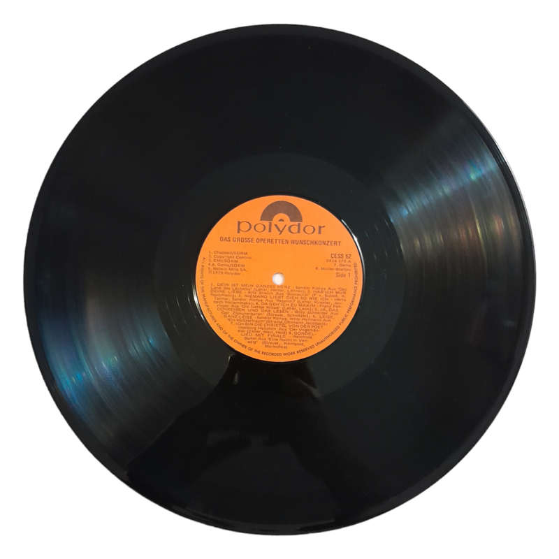 1979 Various - Das Grosse Operetten-Wunschkonzert - Vinyl, 7`, 33 RPM - Classical - Excellent - With