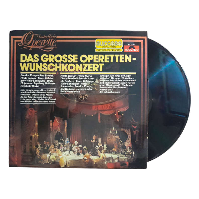 1979 Various - Das Grosse Operetten-Wunschkonzert - Vinyl, 7`, 33 RPM - Classical - Excellent - With