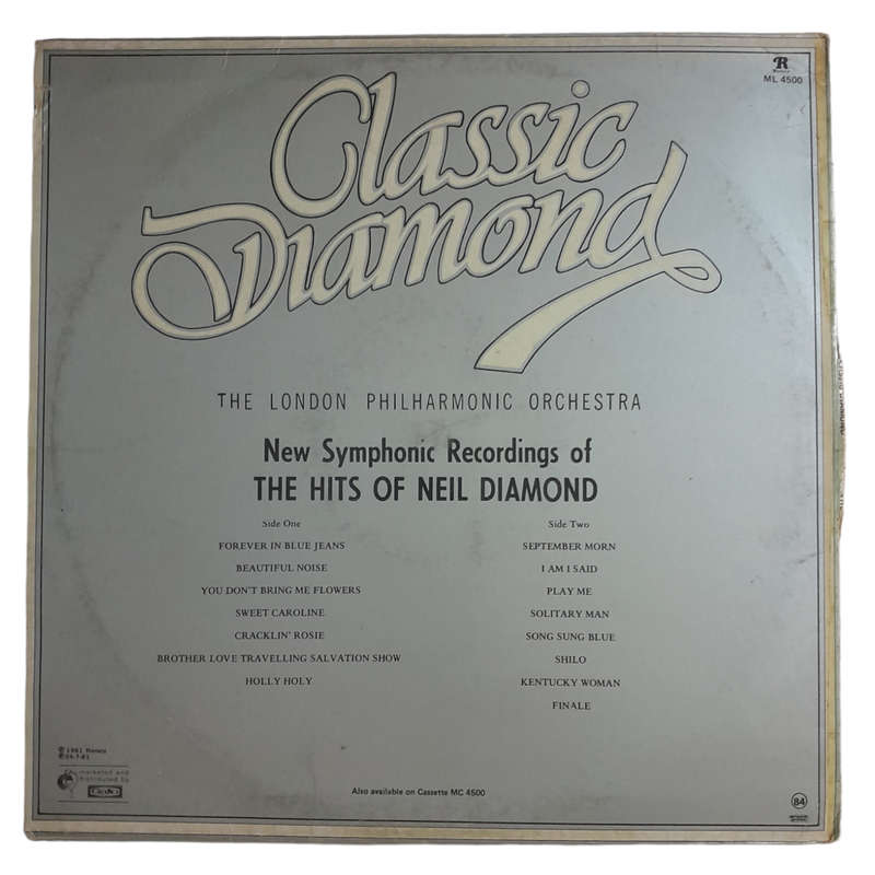 1981 The London Philharmonic Orchestra - Classic Diamond - Vinyl, 7`, 33 RPM - Classical - Very Good