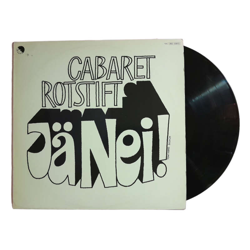 1977 Cabaret Rotstift  Jä Nei! - Vinyl, 7`, 33 RPM - Non-Music - Excellent - With Cover