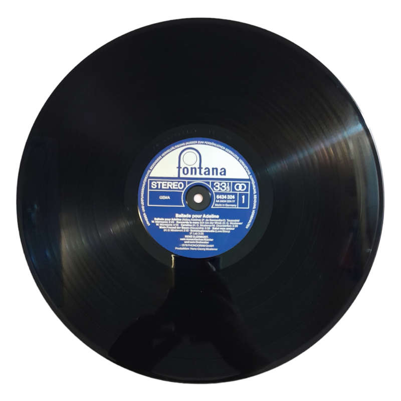1978 René Clermont  Ballade Pour Adeline - Vinyl, 7`, 33 RPM - Pop - Excellent - With Cover