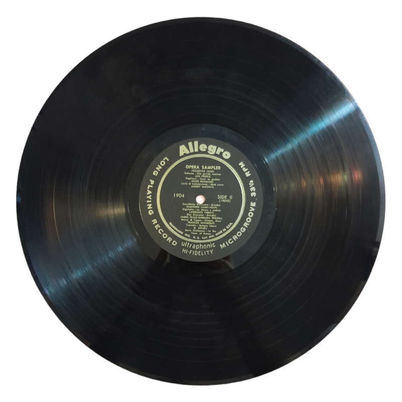 1958 Various- Opera Sampling - Vinyl, 7`, 33 RPM - Classical - Very Good - With Cover