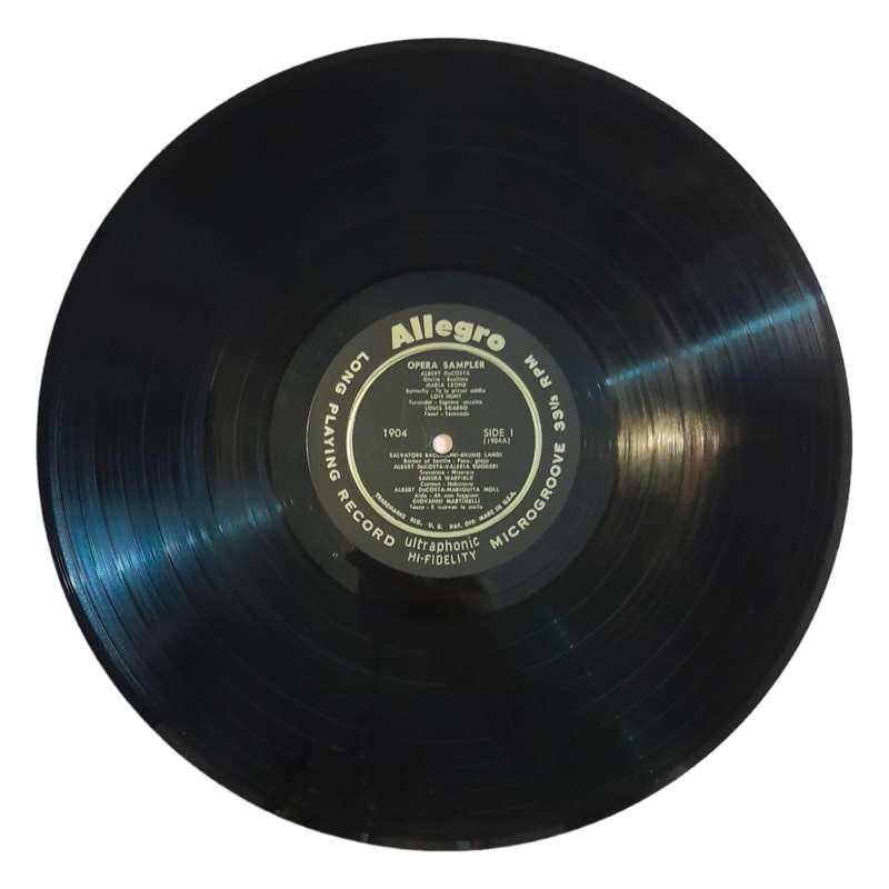 1958 Various- Opera Sampling - Vinyl, 7`, 33 RPM - Classical - Very Good - With Cover