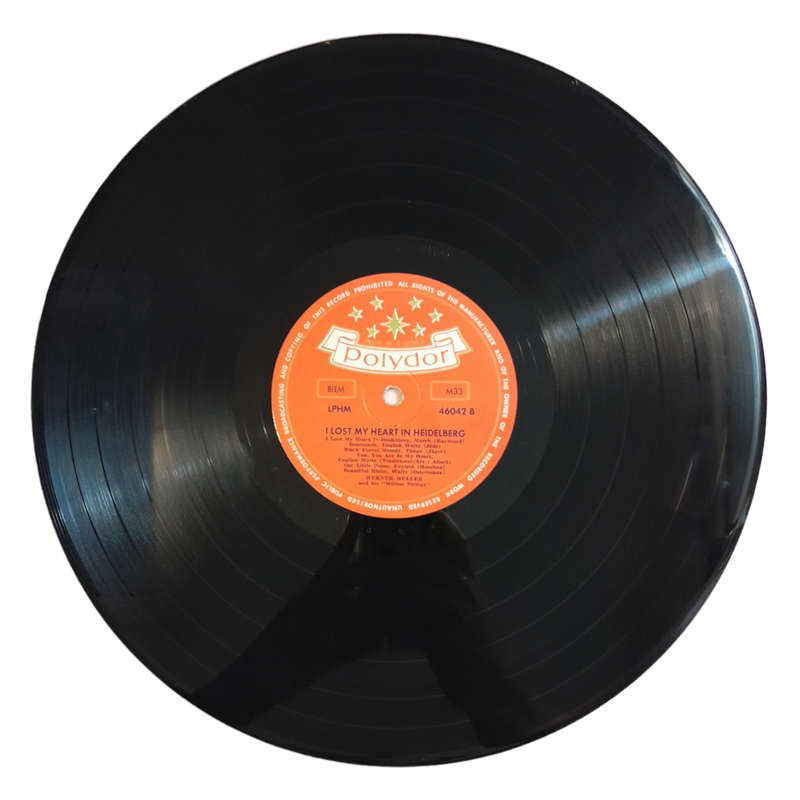 1958 Werner Müller And His `Million Strings`   I Lost My Heart In Heidelberg - Vinyl, 7`, 33 RPM -