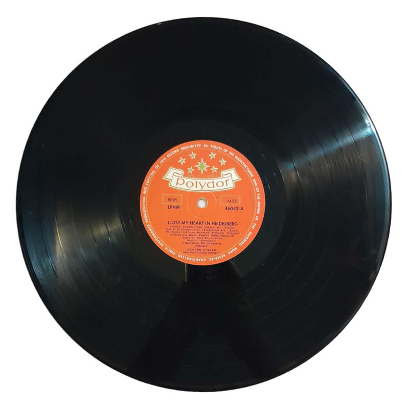 1958 Werner Müller And His `Million Strings`   I Lost My Heart In Heidelberg - Vinyl, 7`, 33 RPM -