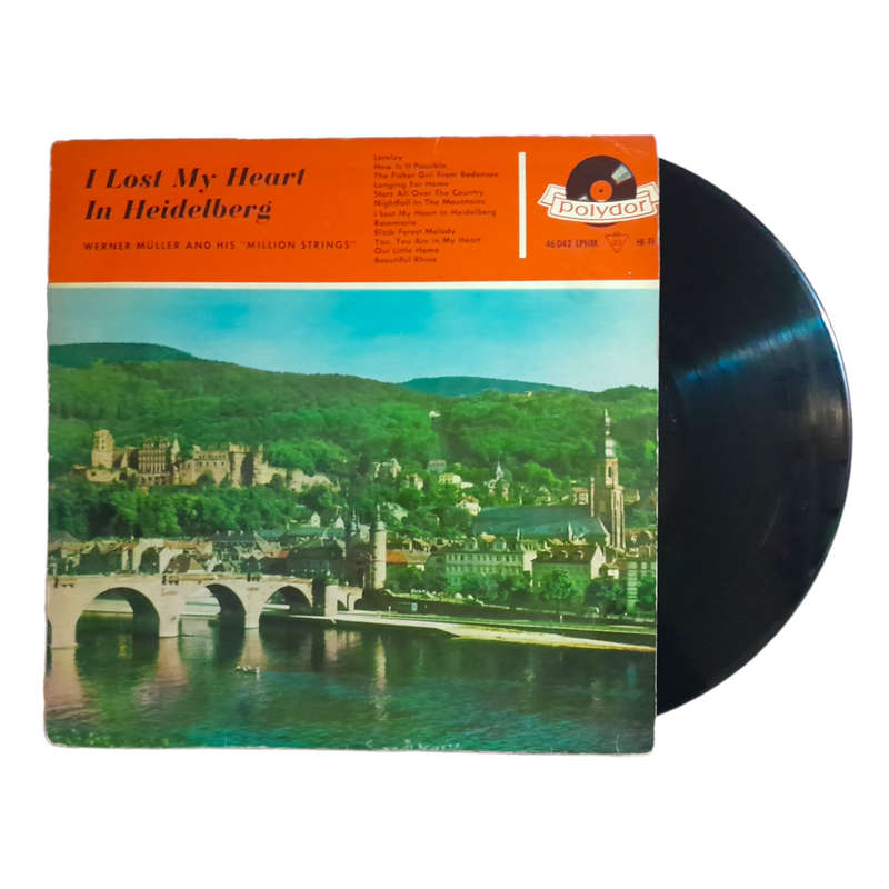 1958 Werner Müller And His `Million Strings`   I Lost My Heart In Heidelberg - Vinyl, 7`, 33 RPM -