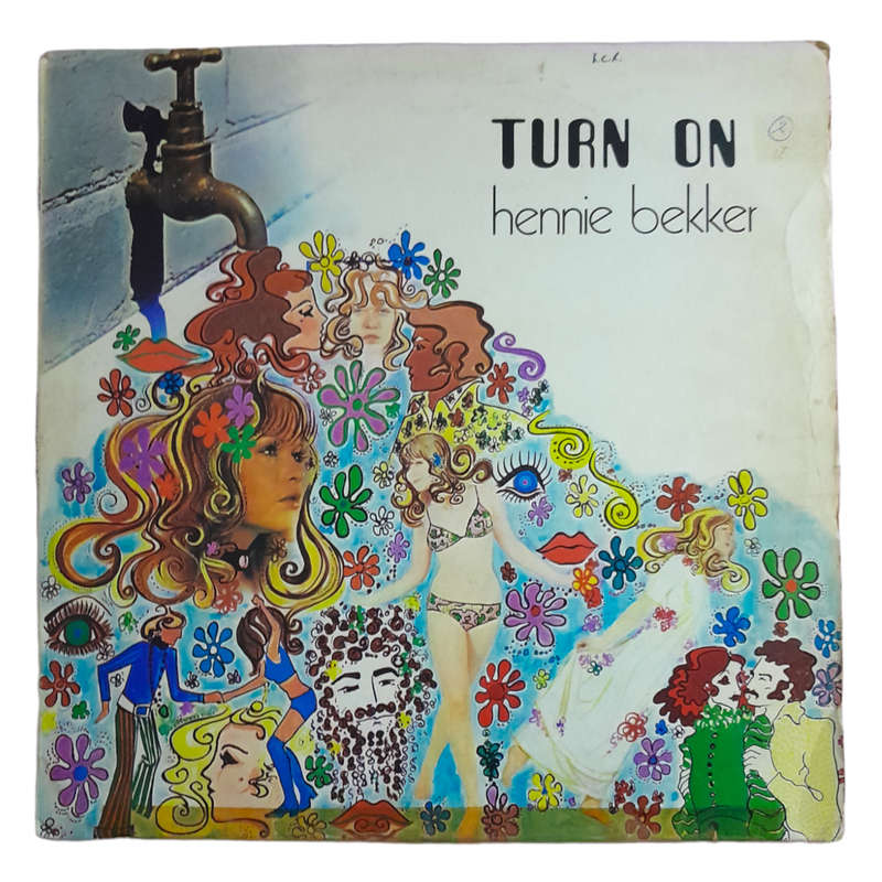 1971 Hennie Bekker - Turn On - Vinyl, 7`, 33 RPM - Jazz, Rock, Funk / Soul, Pop - Very Good - With C