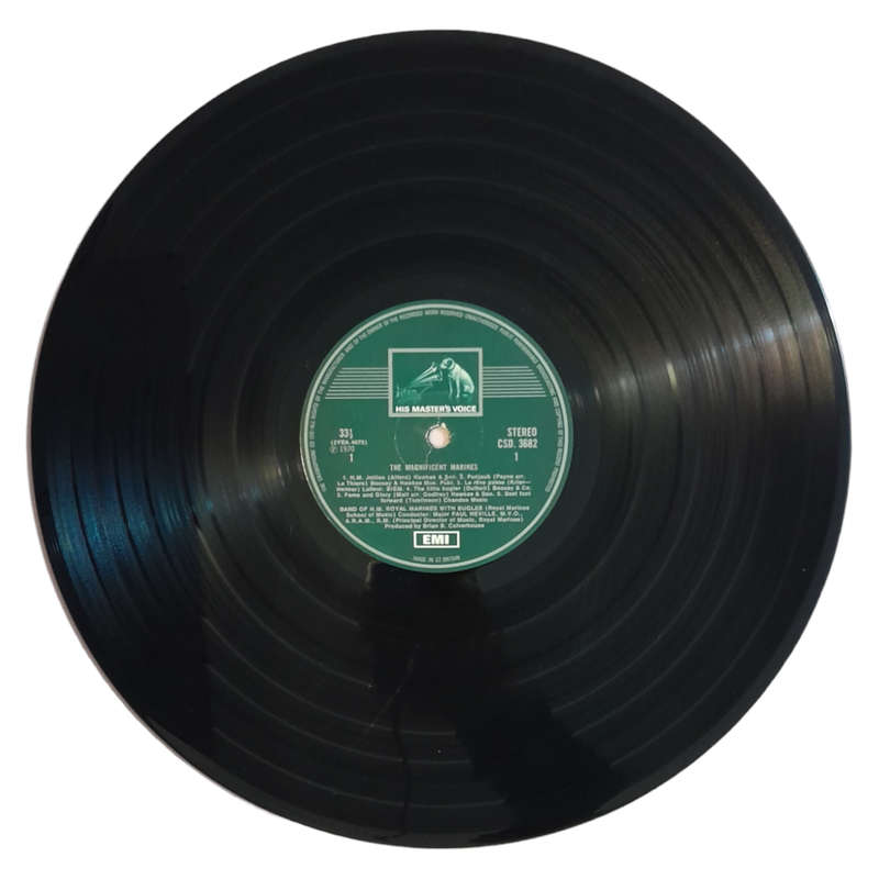 1970 Band Of H.M. Royal Marines - The Magnificent Marines - Vinyl, 7`, 33 RPM - Brass & Military - V