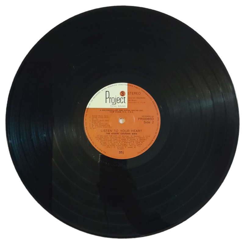 1967 Lew Davies And His Orchestra - The Kissin` Cousins Sing Listen To Your Heart - Vinyl, 7`, 33 RP
