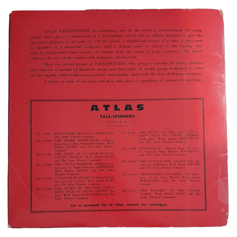 1960 Derek Hart And The Atlas Theatre Company - The Sotry Of Johann Sebastian Bach Told To Young Peo