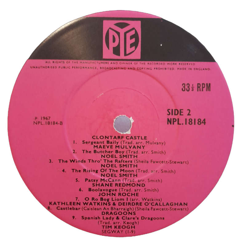 1967 Various - An Evening Of Ballads And Blarney At Clontarf Castle - Vinyl, 7`, 33 RPM - Folk, Worl
