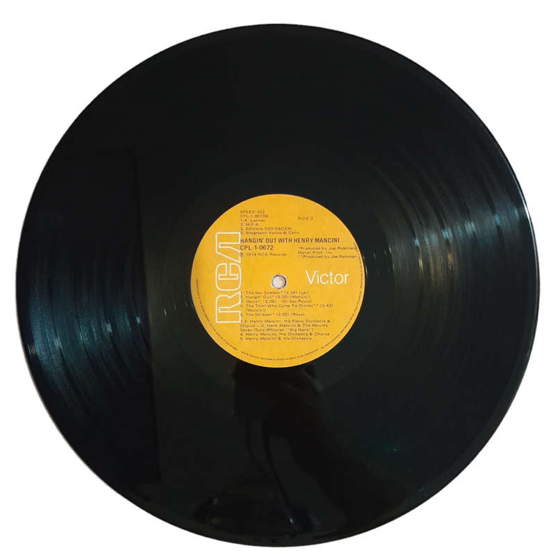 1974 Henry Mancini - Hangin` Out With Henry Mancini - Vinyl, 7`, 33 RPM - Jazz, Pop - Very Good Plus