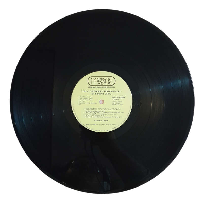 1973 Frankie Laine - 20 Increadible Performances - Vinyl, 7`, 33 RPM - Folk, World & Country - Very