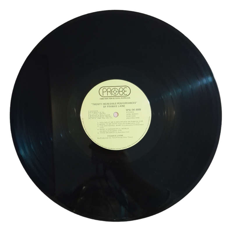 1973 Frankie Laine - 20 Increadible Performances - Vinyl, 7`, 33 RPM - Folk, World & Country - Very