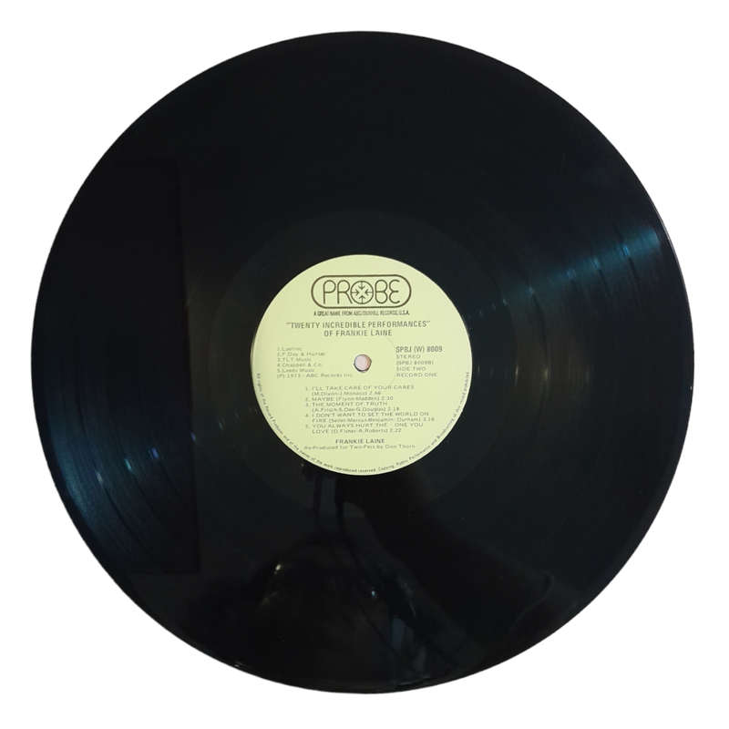 1973 Frankie Laine - 20 Increadible Performances - Vinyl, 7`, 33 RPM - Folk, World & Country - Very