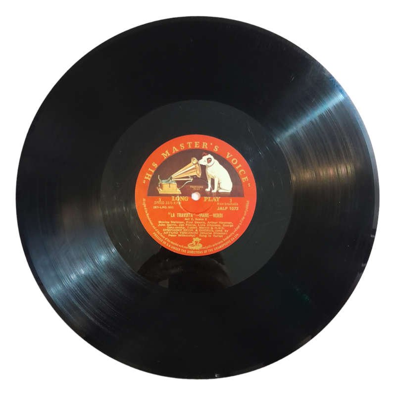 1954 Verdi, Toscanini, Licia Albanese, Jan Peerce, Robert Merrill - La Traviata - Vinyl, 7`, 33 RPM