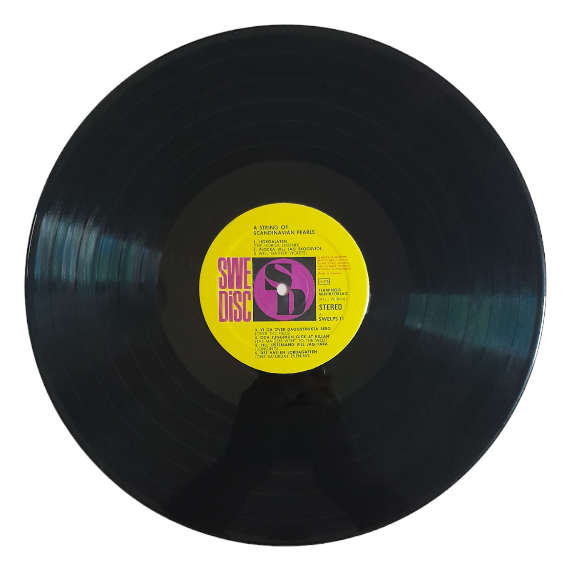 1964 Various - A String Of Scandinavian Pearls - Vinyl, 7`, 33 RPM - Folk - Very Good - With Cover