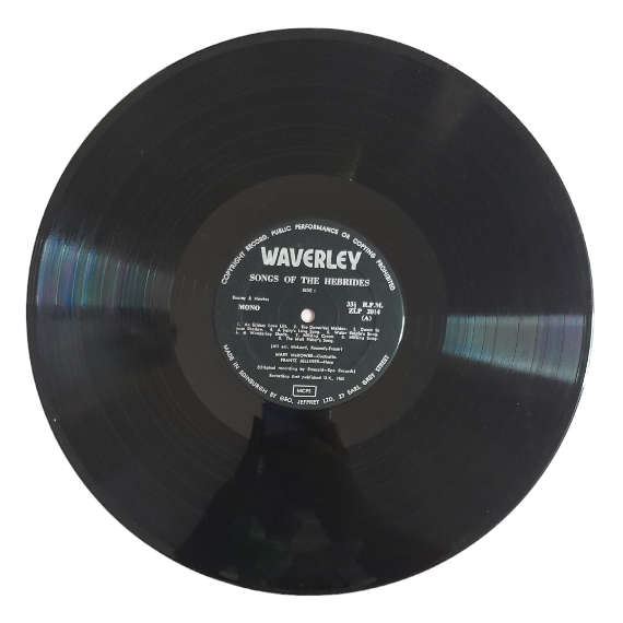 1963 Mary MaKower, Franz Jellinek - Songs Of The Hebrides - Vinyl, 7`, 33 RPM - Folk - Very Good Plu