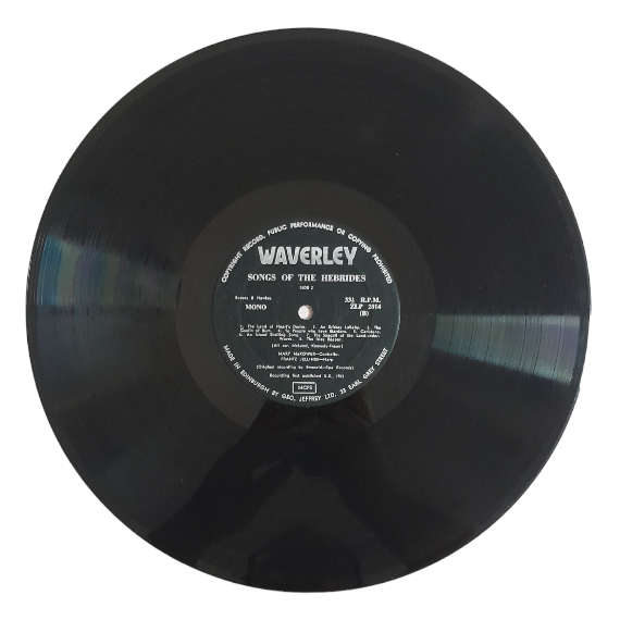 1963 Mary MaKower, Franz Jellinek - Songs Of The Hebrides - Vinyl, 7`, 33 RPM - Folk - Very Good Plu