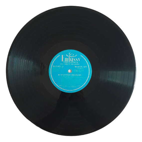1961 Gordon Franks Singers And Players With Rikki Henderson - 20 Scottish Melodies - Vinyl, 7`, 33 R