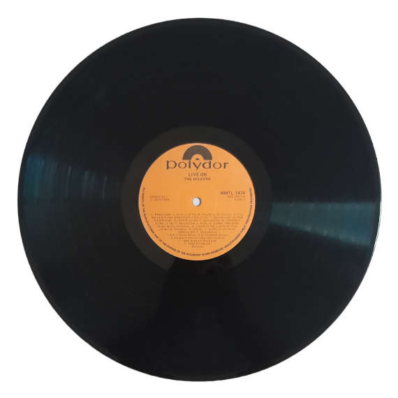 1992 The Seekers - Live On - Vinyl, 7`, 33 RPM - Folk - Very Good - With Cover
