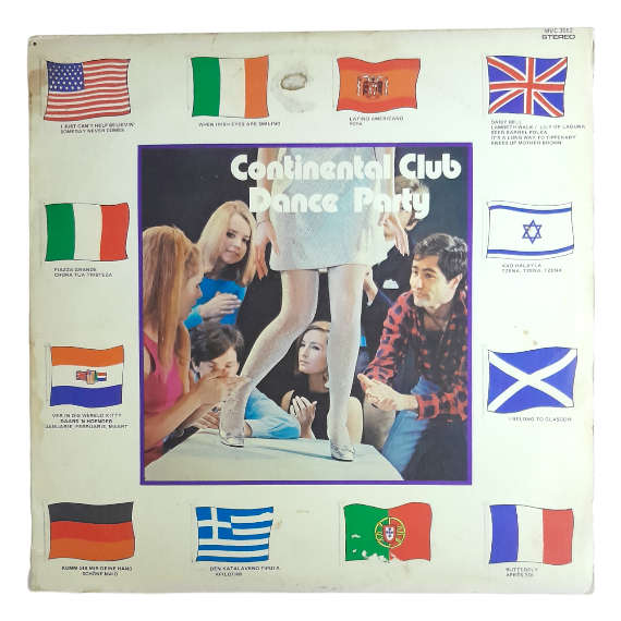 1972 Continental Club - 25 Top Dance Party Hits - Vinyl, 7`, 33 RPM - Pop - Very Good Plus - With Co