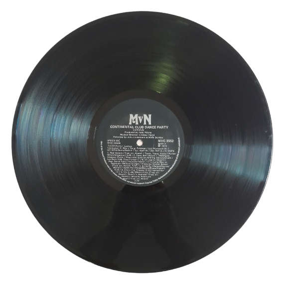 1972 Continental Club - 25 Top Dance Party Hits - Vinyl, 7`, 33 RPM - Pop - Very Good Plus - With Co