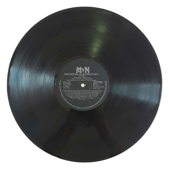1972 Continental Club - 25 Top Dance Party Hits - Vinyl, 7`, 33 RPM - Pop - Very Good Plus - With Co