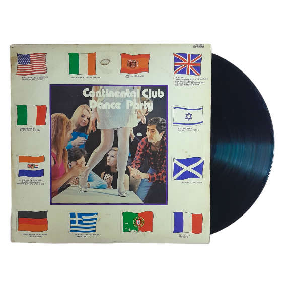 1972 Continental Club - 25 Top Dance Party Hits - Vinyl, 7`, 33 RPM - Pop - Very Good Plus - With Co