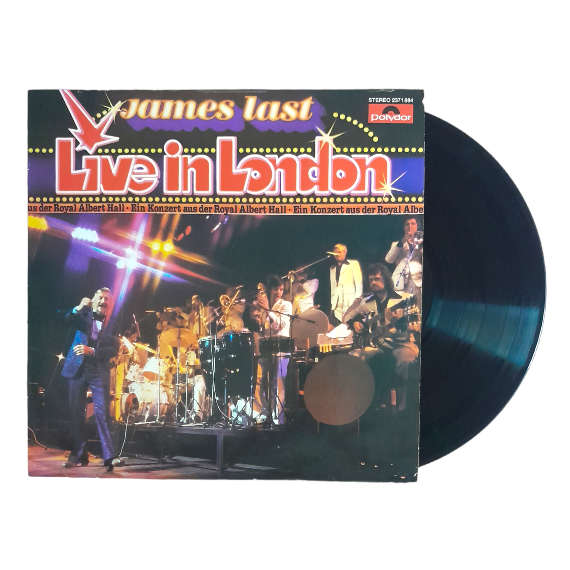 1978 James Last - Live In London - Vinyl, 7`, 33 RPM - Jazz - Very Good - With Cover