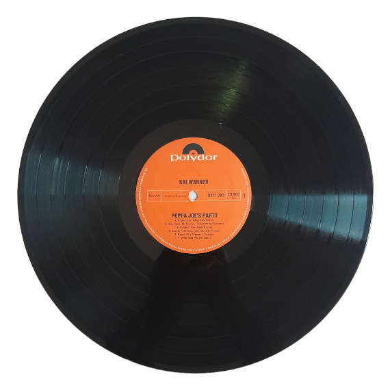 1972 Kai Warner - Poppa Joe`s Party - Vinyl, 7`, 33 RPM - Easy Listening - Very Good Plus - With Cov
