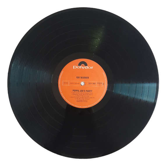 1972 Kai Warner - Poppa Joe`s Party - Vinyl, 7`, 33 RPM - Easy Listening - Very Good Plus - With Cov