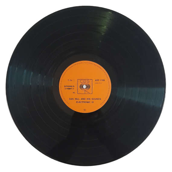 1967 Dan Hill - Sounds Electronic `Four` - Vinyl, 7`, 33 RPM - Easy Listening - Very Good Plus - Wit