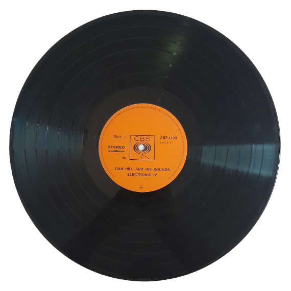 1967 Dan Hill - Sounds Electronic `Four` - Vinyl, 7`, 33 RPM - Easy Listening - Very Good Plus - Wit