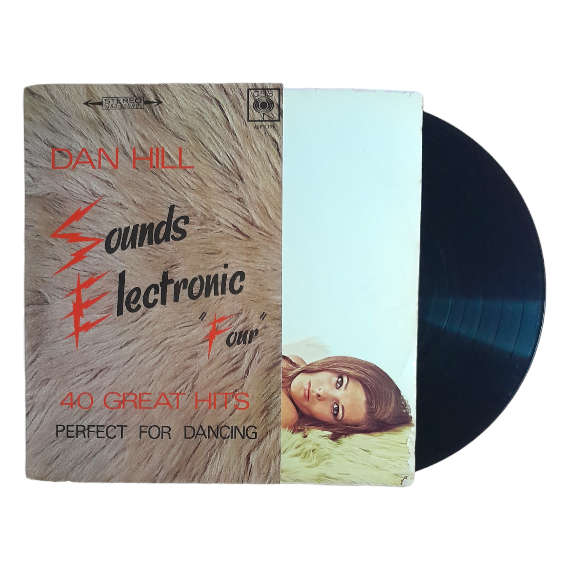1967 Dan Hill - Sounds Electronic `Four` - Vinyl, 7`, 33 RPM - Easy Listening - Very Good Plus - Wit