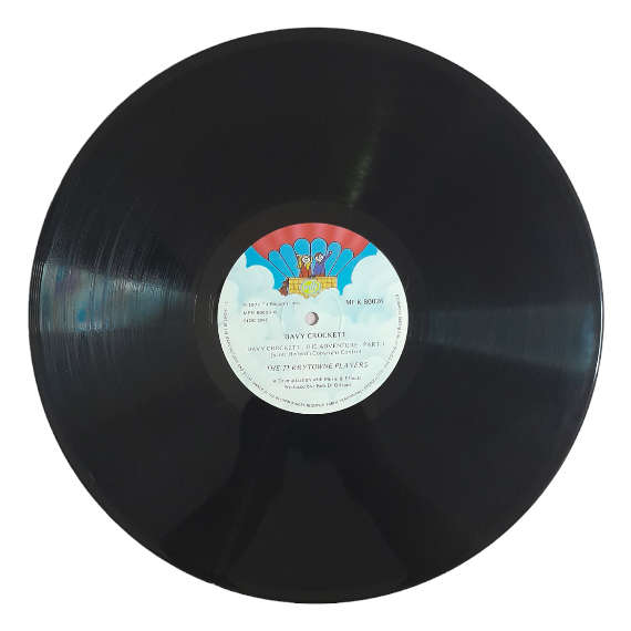 1977 The Terrytowne Players - The Legend Of Davy Crockett - Vinyl, 7`, 33 RPM - Other - Very Good -