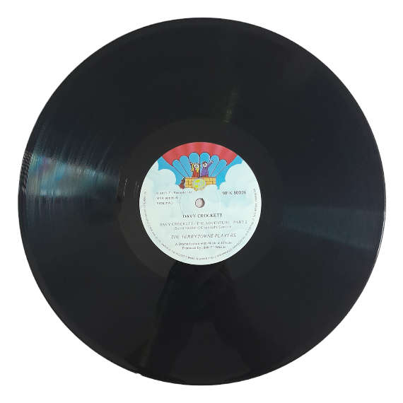 1977 The Terrytowne Players - The Legend Of Davy Crockett - Vinyl, 7`, 33 RPM - Other - Very Good -