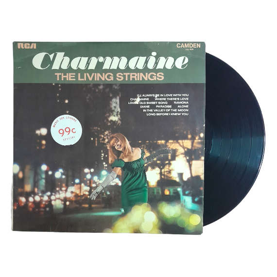 1969 The Living Strings - Charmaine - Vinyl, 7`, 33 RPM - Classical - Very Good Plus - With Cover