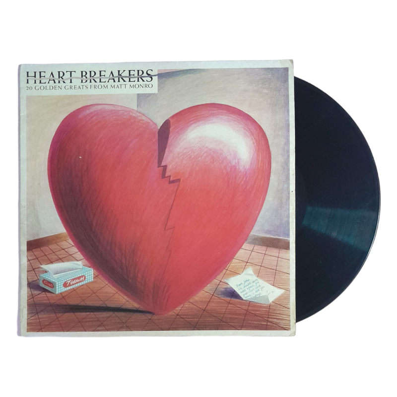 1980 Matt Monro - Heart Breakers - 20 Golden Greats From Matt Monro - Vinyl, 7`, 33 RPM - Jazz - Goo