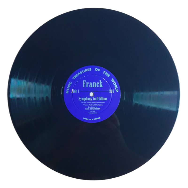 Franck, Wiener Festspielorchester - Symphony In D Minor - Vinyl, 7`, 33 RPM - Classical - Very Good