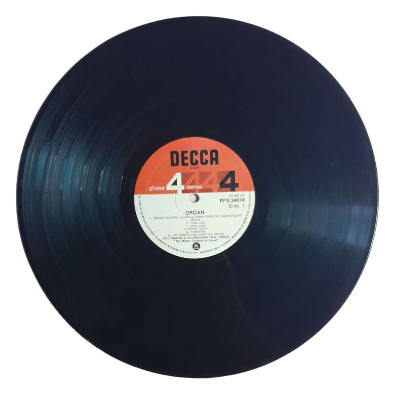 1965 Eric Rogers - At The Kingsway Hall Organ `The Mighty Colossus Of Sound` - Vinyl, 7`, 33 RPM - E