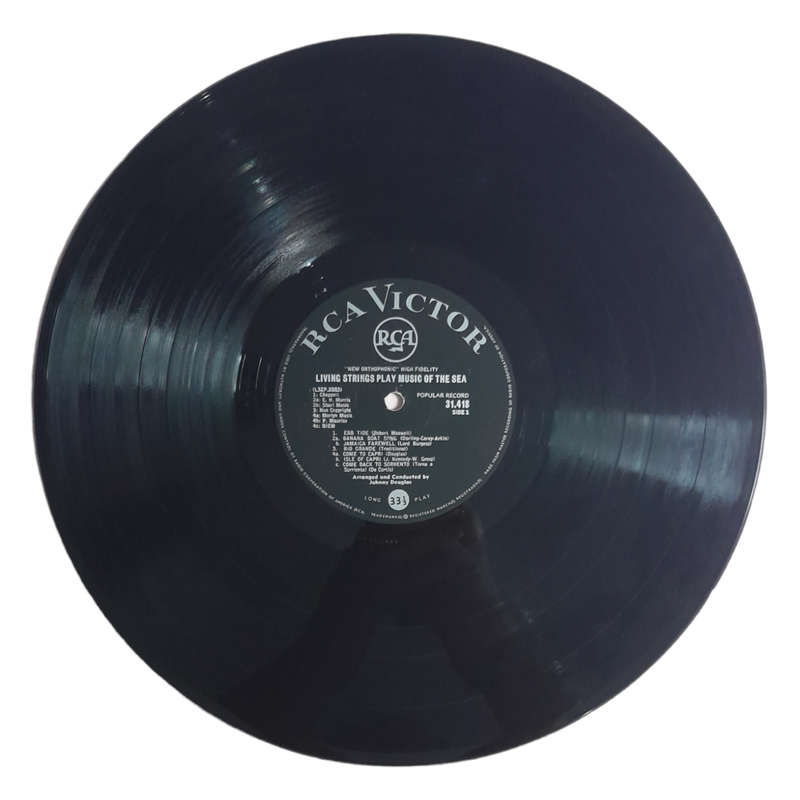 1960 Living Strings - Living Strings Play Music Of The Sea - Vinyl, 7`, 33 RPM - Folk - Very Good -