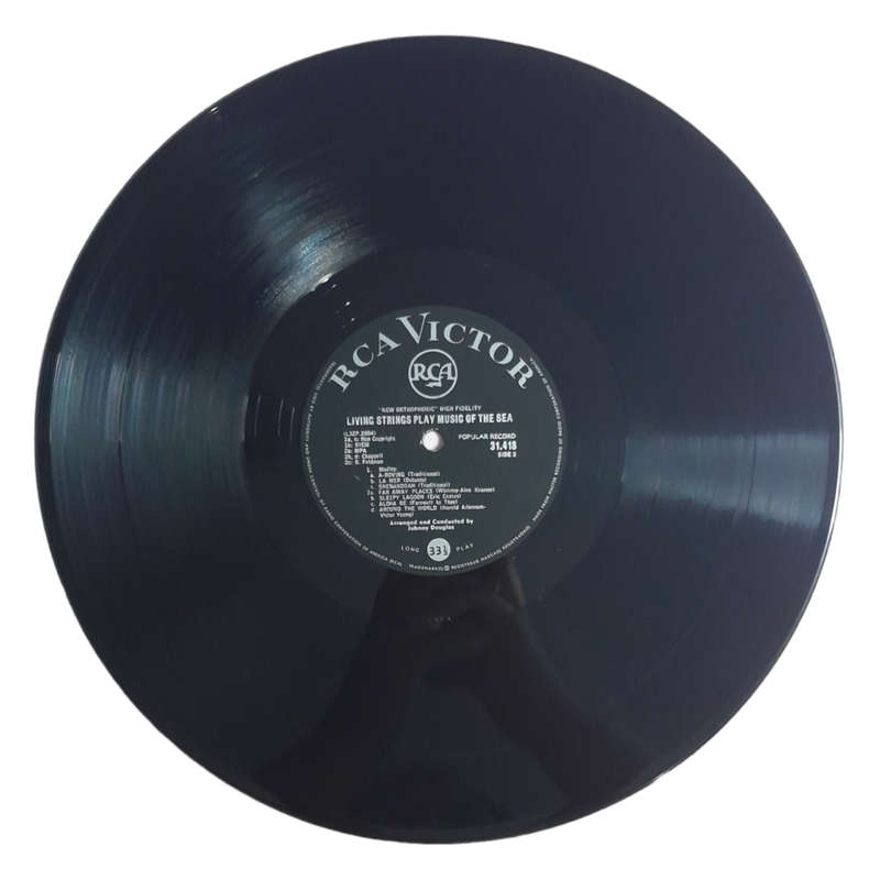 1960 Living Strings - Living Strings Play Music Of The Sea - Vinyl, 7`, 33 RPM - Folk - Very Good -