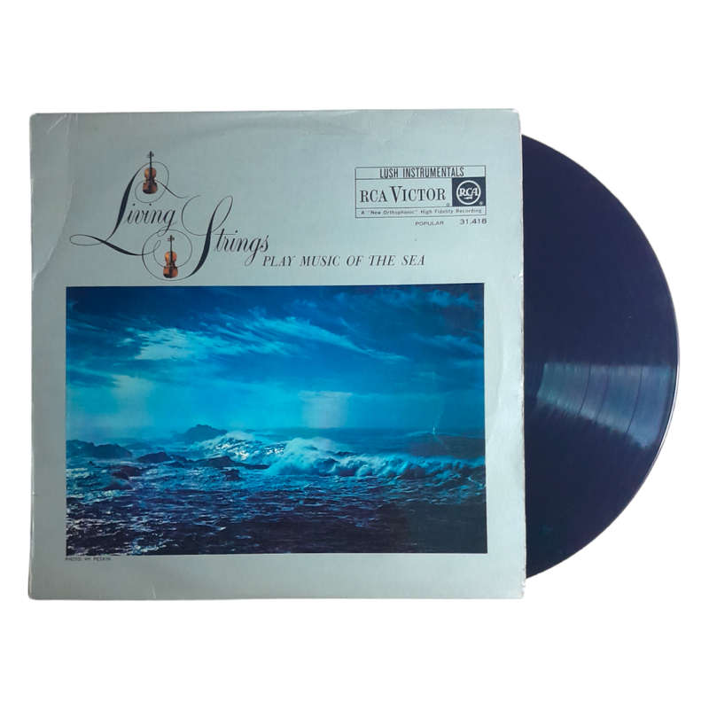 1960 Living Strings - Living Strings Play Music Of The Sea - Vinyl, 7`, 33 RPM - Folk - Very Good -