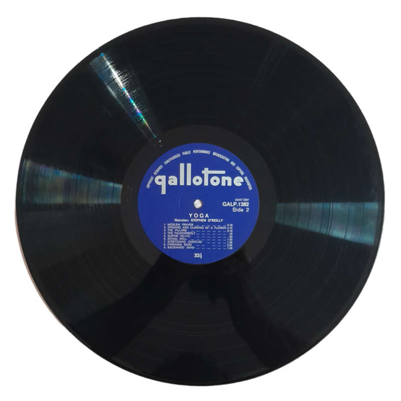 1966 José Ainge - Yoga, Health`s Half Hour - Vinyl, 7`, 33 RPM - Other - Very Good Plus - With Damag