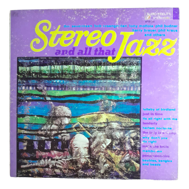 1968 Various - Stereo And All That Jazz - Vinyl, 7`, 33 RPM - Jazz - Very Good - With Cover