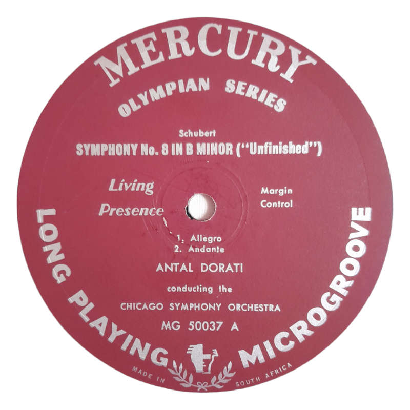 1955 Schubert / Tchaikovsky - Antal Dorati Conducting The Chicago Symphony Orchestra  Symphony No.