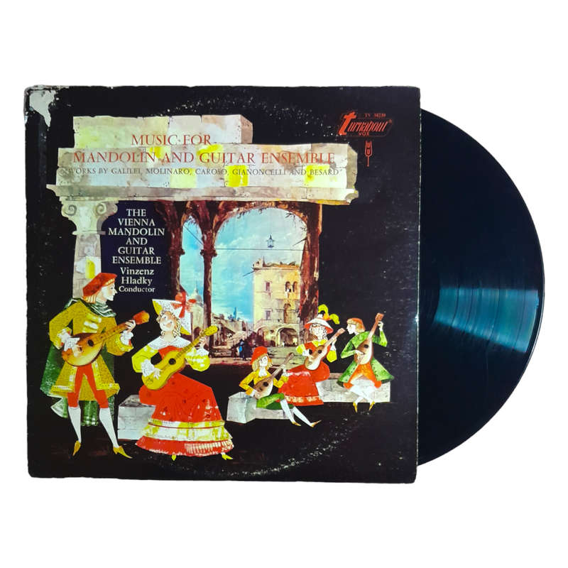 1968 The Vienna Mandolin And Guitar Ensemble, Vinzenz Hladky  Music For Mandolin And Guitar Ensembl