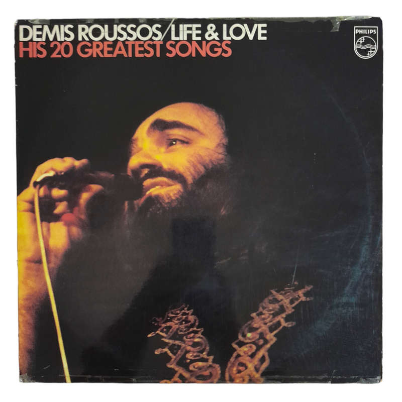 1978 Demis Roussos  Life & Love - Vinyl, 7`, 33 RPM - Pop - Very Good - With Cover